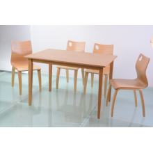 Table en bois de meubles de restaurant et chaise pour manger (FOH-NCP17)